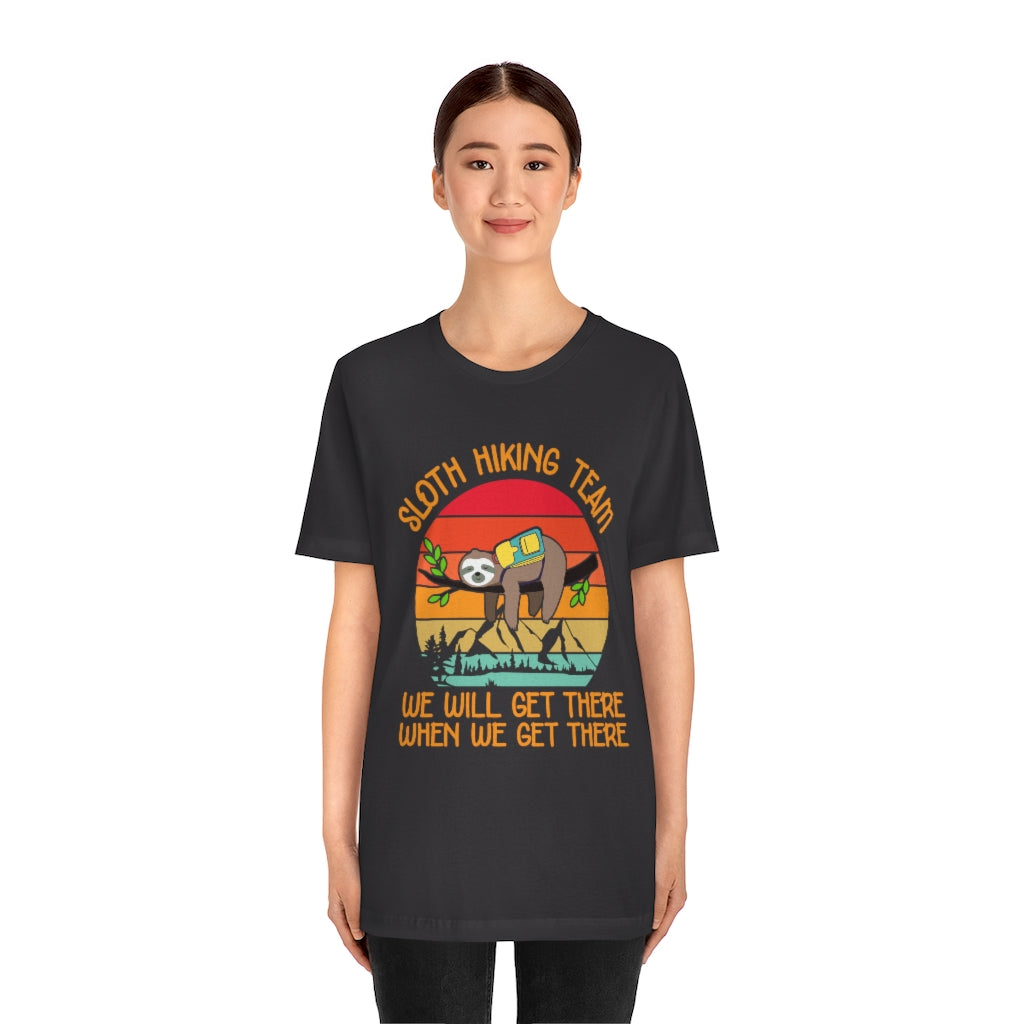 Sloth Hiking Team- Premium Comfort T-Shirt