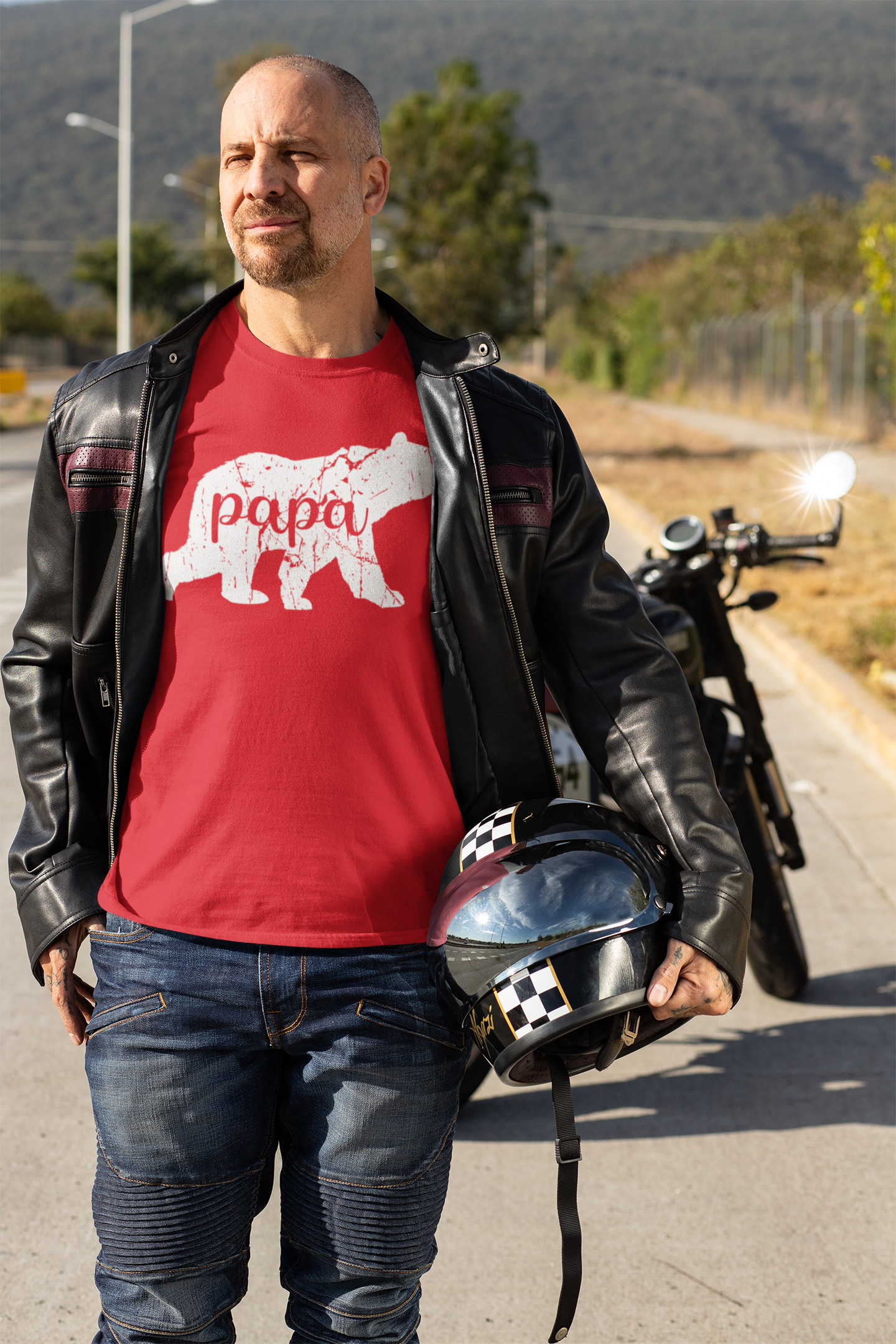 Papa Bear Premium- Premium Comfort T-Shirt