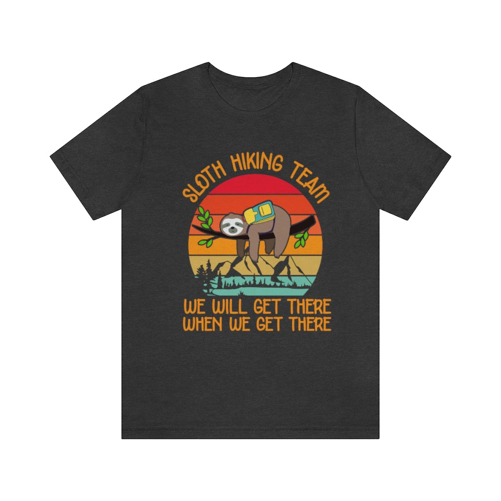 Sloth Hiking Team- Premium Comfort T-Shirt