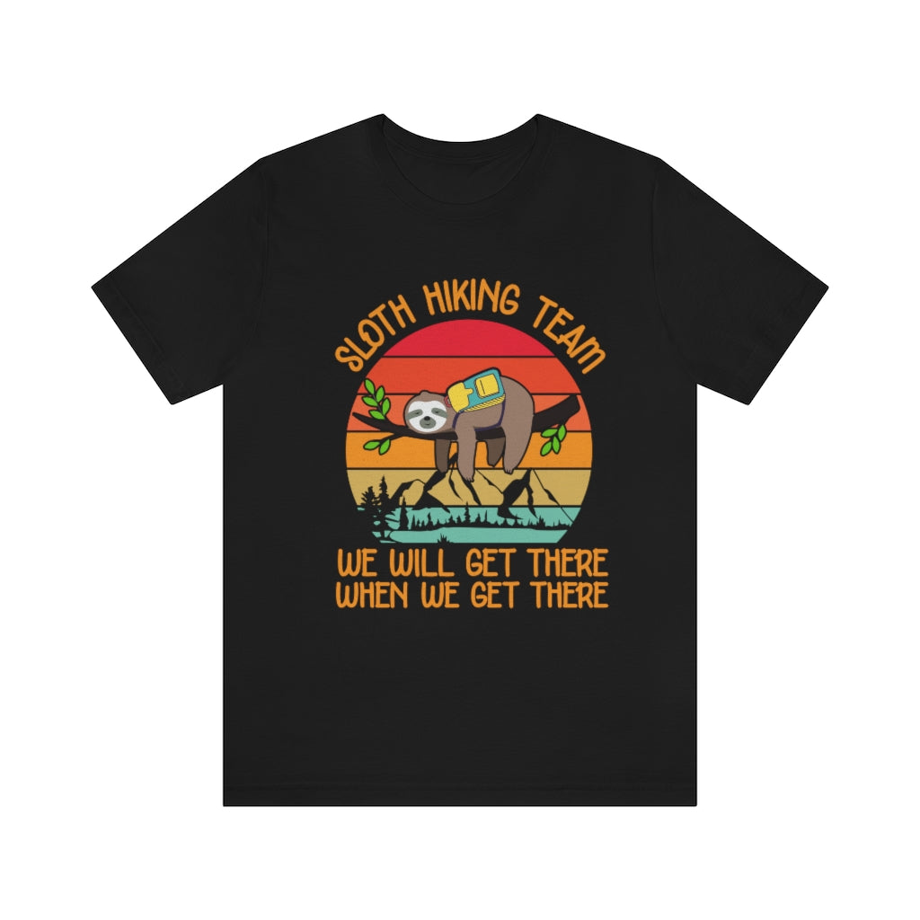 Sloth Hiking Team- Premium Comfort T-Shirt