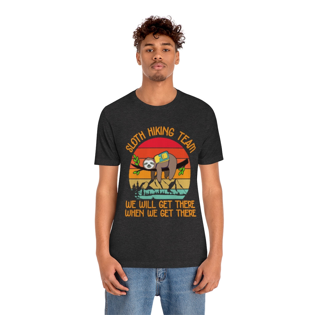 Sloth Hiking Team- Premium Comfort T-Shirt