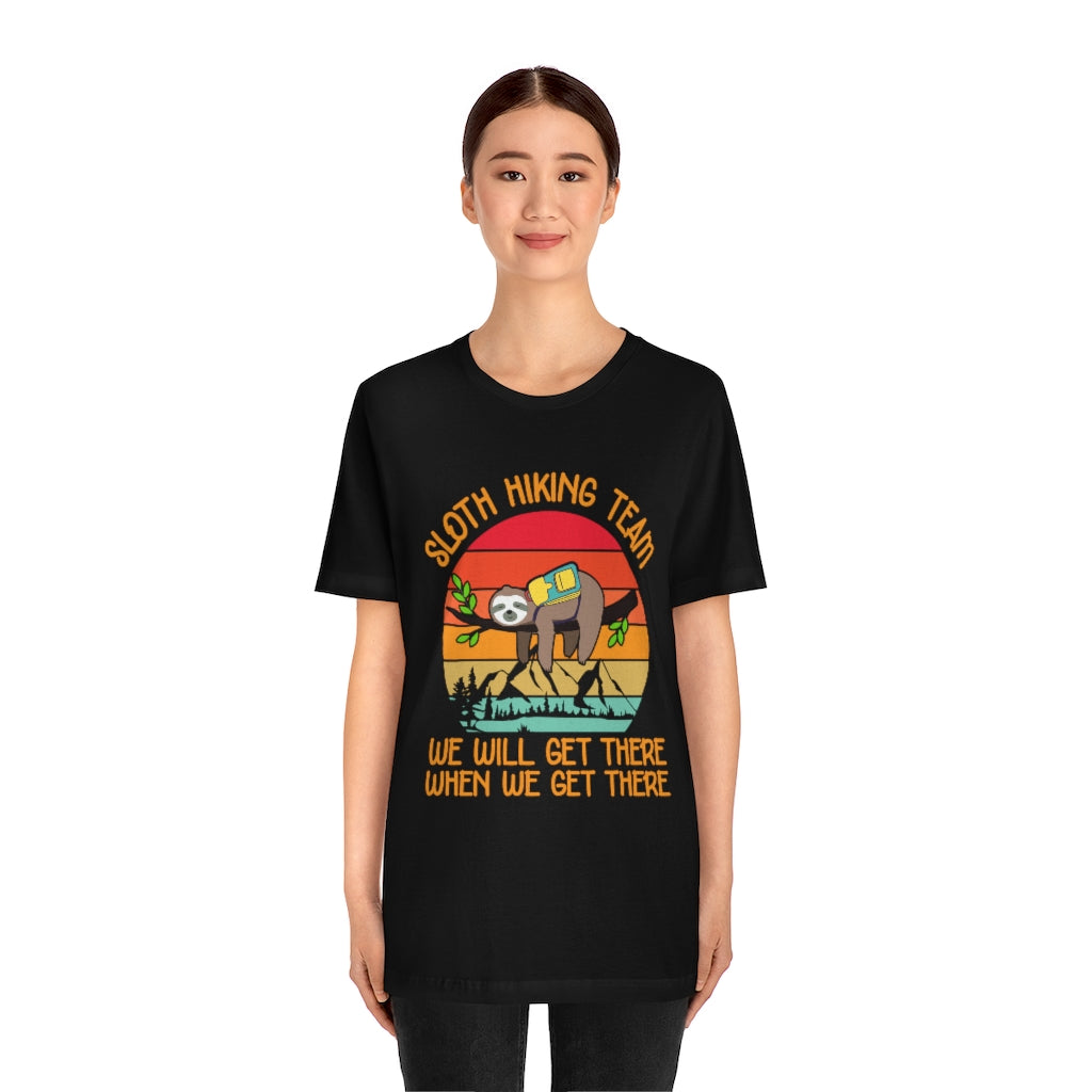 Sloth Hiking Team- Premium Comfort T-Shirt
