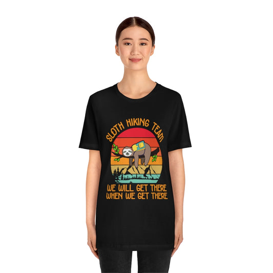Sloth Hiking Team- Premium Comfort T-Shirt