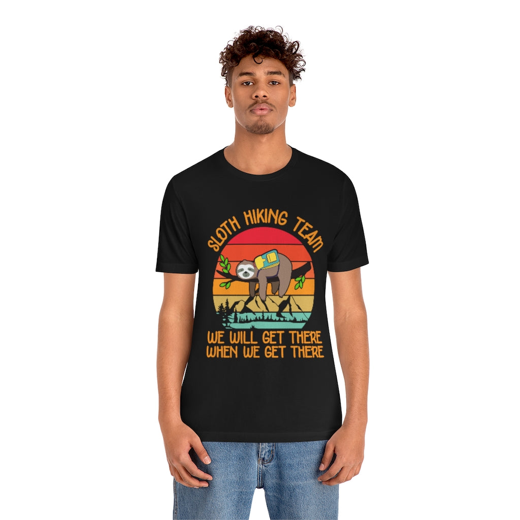 Sloth Hiking Team- Premium Comfort T-Shirt