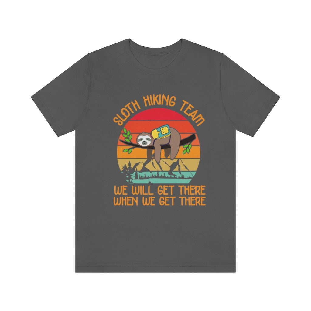 Sloth Hiking Team- Premium Comfort T-Shirt
